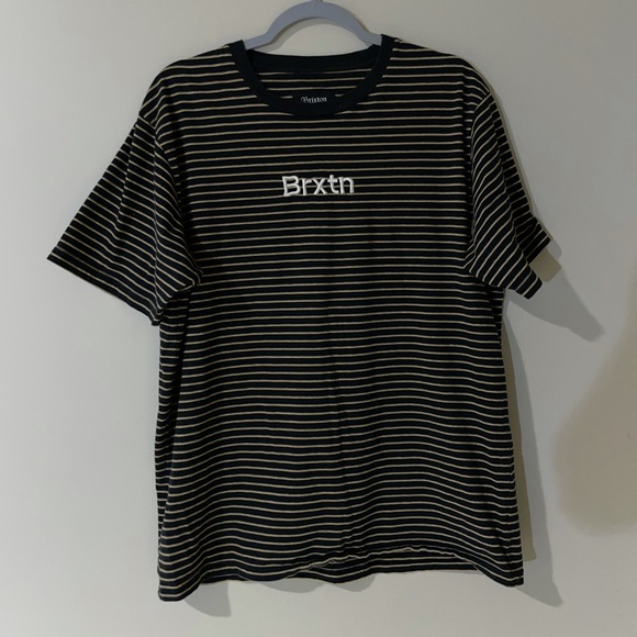 Brixton Other - Brixton Lined Shirt black & white